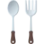 Spoon and fork Ikona 64x64