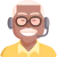 Call center agent icon 64x64