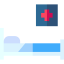 Medical bed icon 64x64