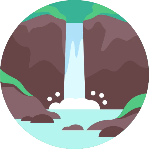 Waterfall icon