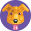 Собака иконка 64x64