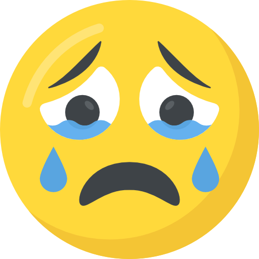 Crying icon