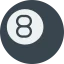 Eight ball icône 64x64