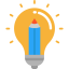 Light bulb Symbol 64x64