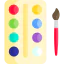 Watercolors icon 64x64