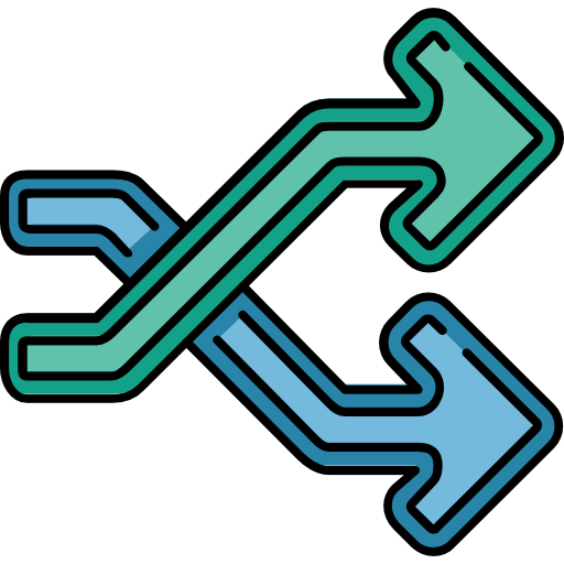 Shuffle icon