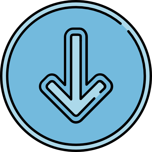 Down arrow icon
