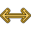 Double arrow ícono 64x64