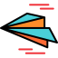Paper plane アイコン 64x64