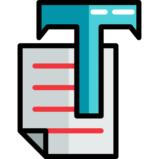 Text icon