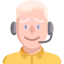 Call center agent icon 64x64