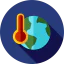 Global warming icon 64x64