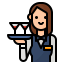 Waitress icon 64x64