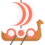 Viking ship 图标 64x64