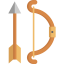 Bow and arrow ícono 64x64
