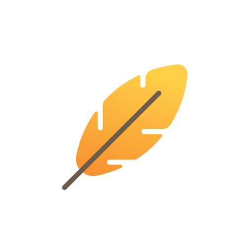 Feather icon