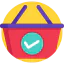 Shopping basket icon 64x64