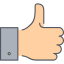 Thumbs up ícono 64x64