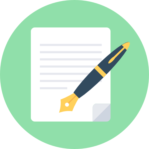 Contract icon