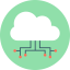 Cloud computing icon 64x64