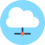 Computing cloud icon 64x64