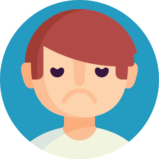 Sad icon