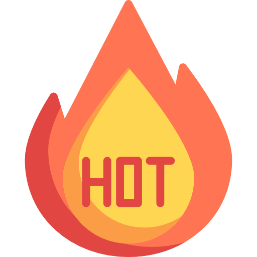 Hot icon