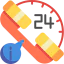24 hours icon 64x64