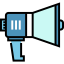 Megaphones icon 64x64