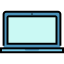 Laptop computer icon 64x64