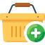 Shopping basket icon 64x64