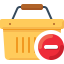 Shopping basket icon 64x64