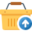 Shopping basket icon 64x64