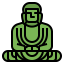 Buddha statue icon 64x64