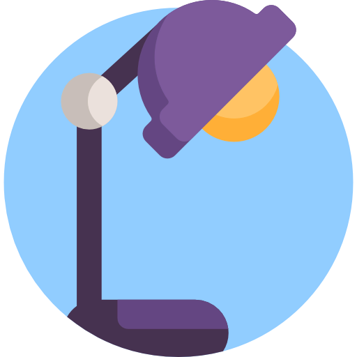 Table lamp icon