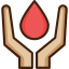 Blood donation icon 64x64