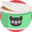 Кошачья еда иконка 64x64