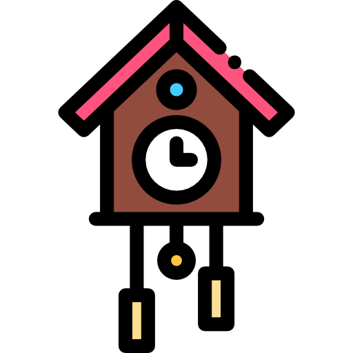 Cuckoo clock icon