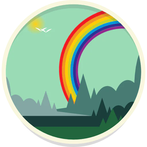Rainbow icon