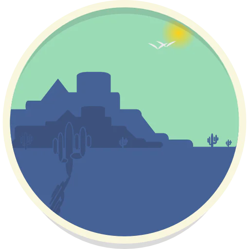 Desert icon