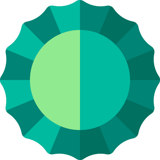 Bottle cap icon