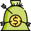 Money bag icon 64x64