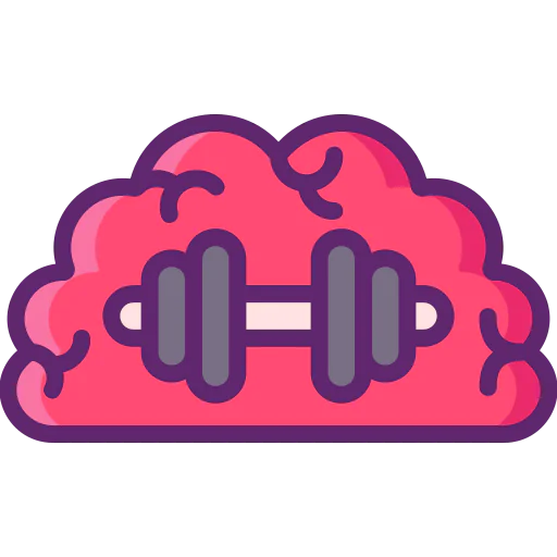 Brain training icon