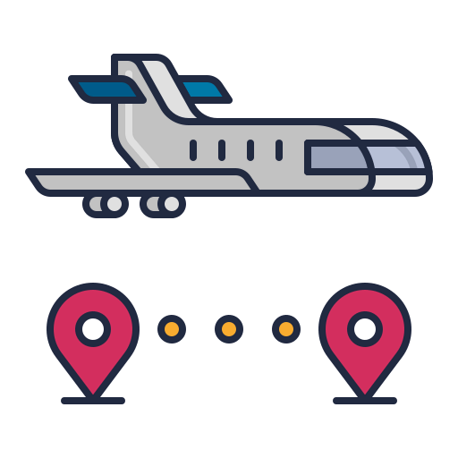 Direct flight icon