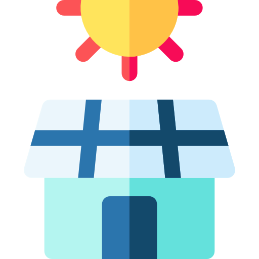 Solar panel icon