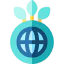 Globe icon 64x64