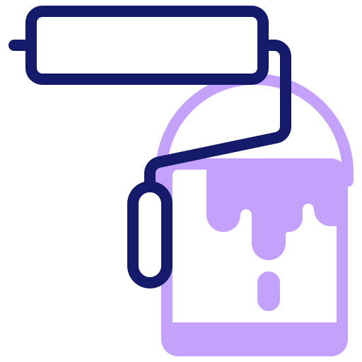 Paint roller icon