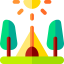 Camping icône 64x64