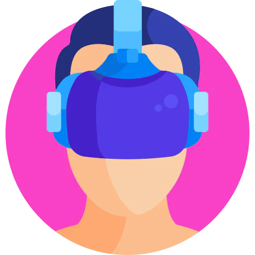 Virtual reality icon