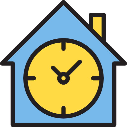 Wall clock icon